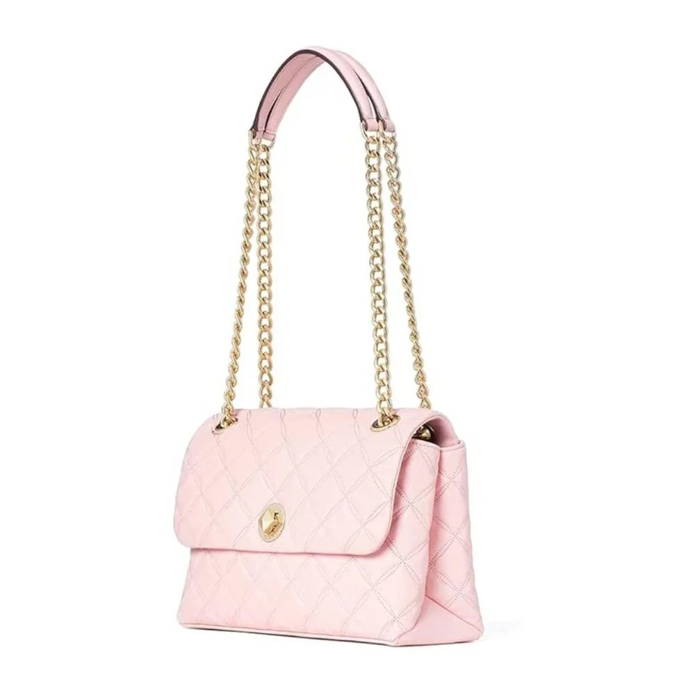 kate spade new york Natalia Medium Flap Shoulder Bag – Rose Smoke